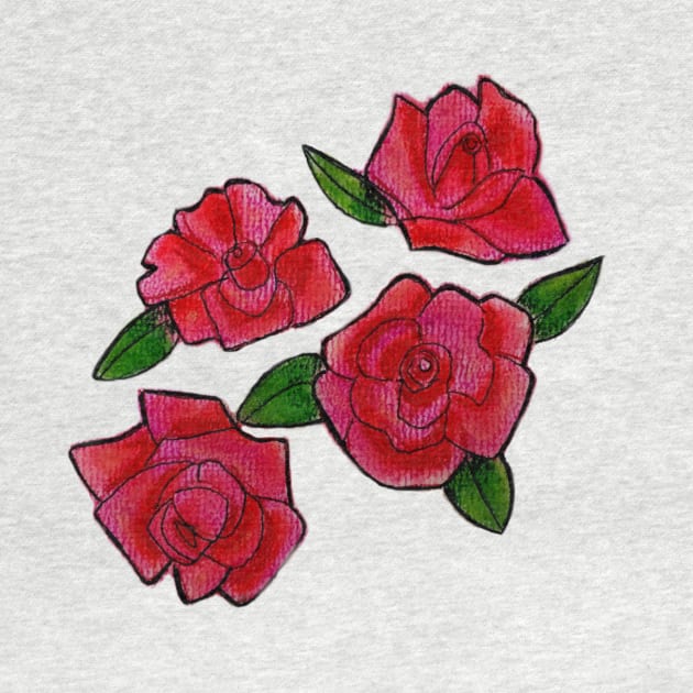 Red Roses by dpenn